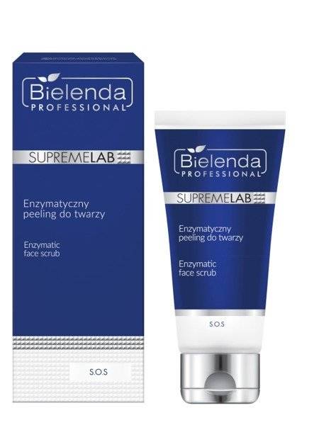 Bielenda Professional PROFESSIONAL SupremeLab S.O.S enzymatyczny peeling do twarzy 70g