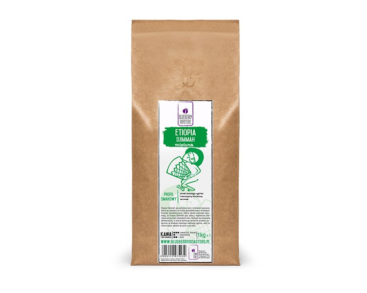 Kawa mielona Etiopia Djimmah 1 kg