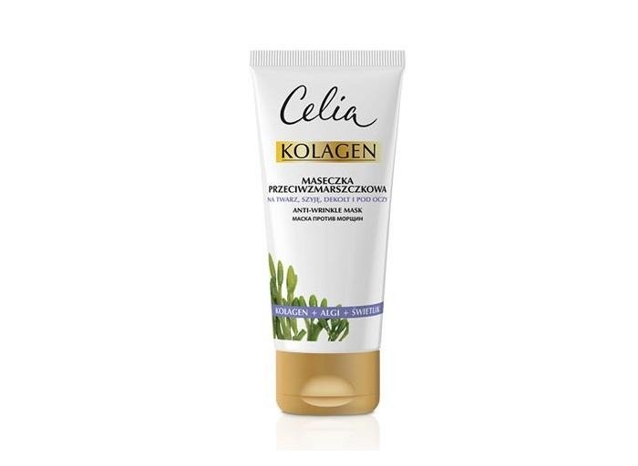 Celia Kolagen maseczka przeciwzmarszczkowa z algami i świetlikiem 60ml
