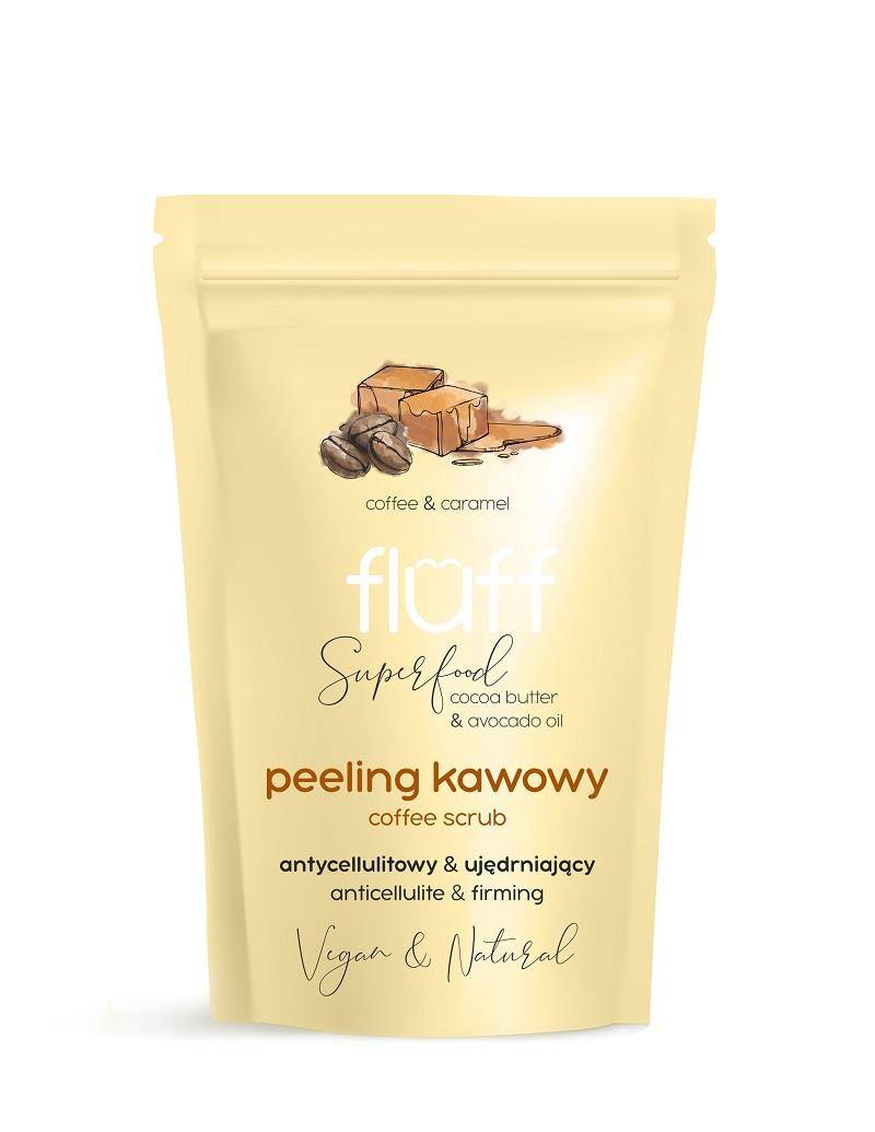 Coffee Scrub peeling kawowy do ciała Antycellulitowy & Ujędrniający  Karmel 100g