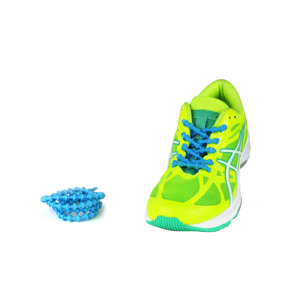 XTENEX Elastyczne sznurówki sportowe XTENEX X300 turquoise