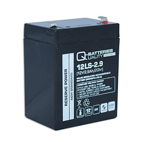Q-Batteries 12LS-2.9 12 V 2,9 Ah akumulator ołowiowo-włókninowy AGM VRLA