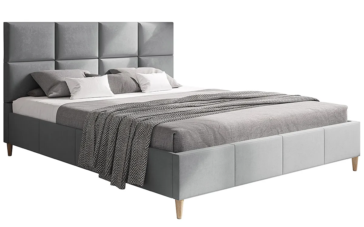 Dwuosobowe łóżko z zagłówkiem 180x200 G2-S69