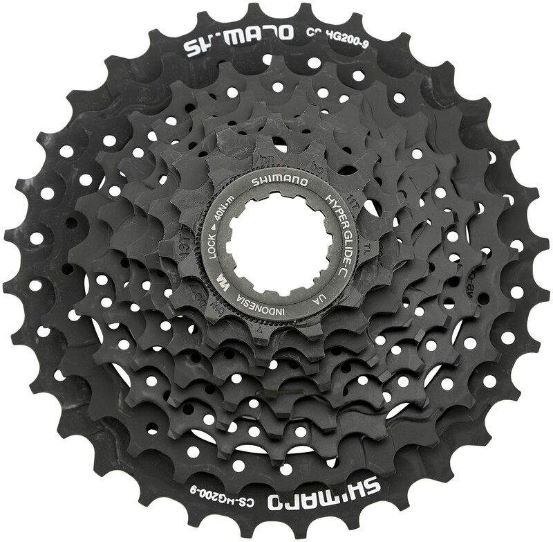 Shimano Kaseta 9-krotnie CS-hg200  9 11  13  15  17  20  23  26  30  36 z. CSHG2009136_Gris - (GRIS)