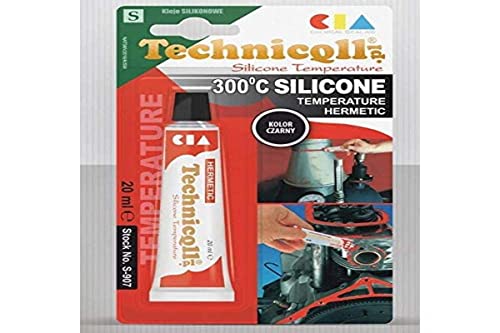 Silpac TECHNIQLL WYSOKOTEMPERATUROWY CZARNY 20ML TECHNIQLL S-907