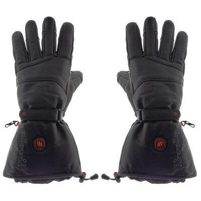 Glovii Ogrzewane skórzane rękawiczki narciarskie rozmiary XL GS5XL