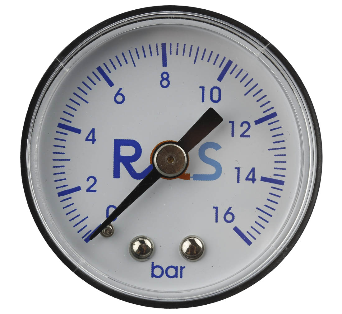 RQS Manometr Reduktora Zegar 0-16 Bar Rqs - 1/8