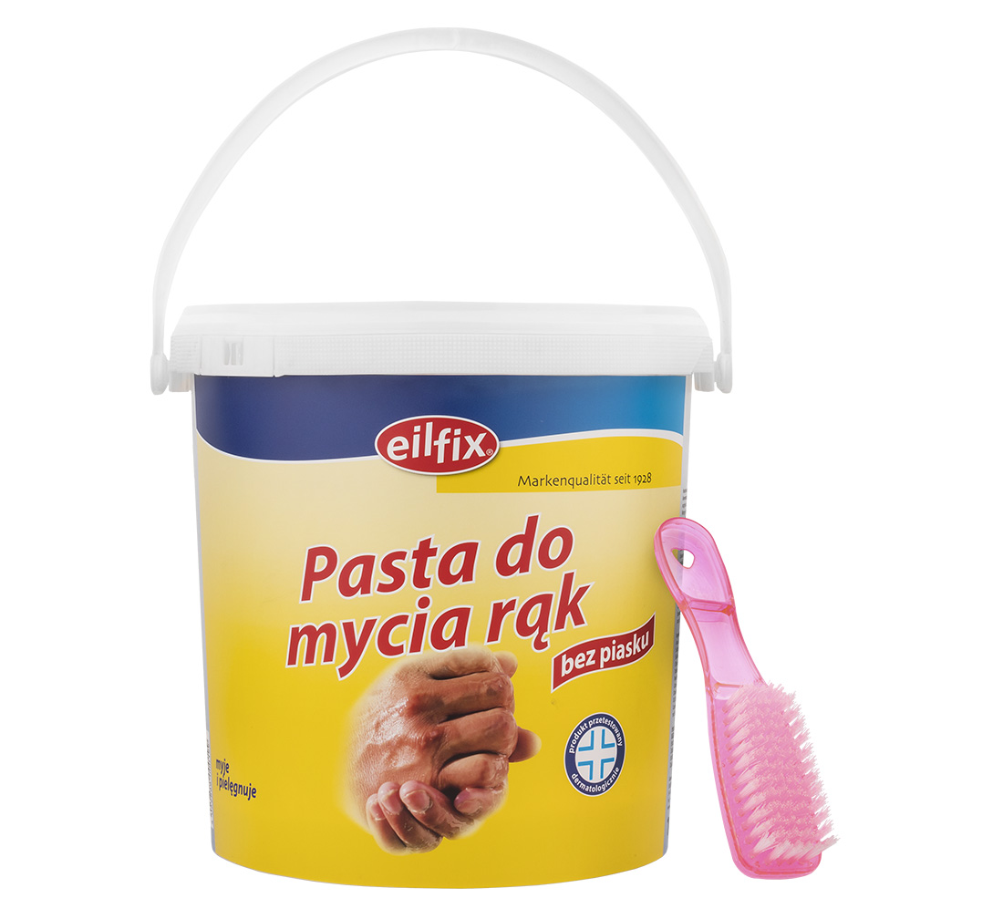 Pasta do mycia rąk EILFIX - 10 L + szczoteczka do czyszczenia
