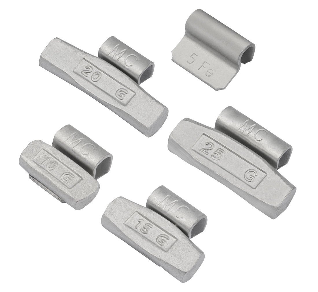 Zestaw Ciężarki nabijane FE 5-25 do felg ALU 500szt. FIVESTARS
