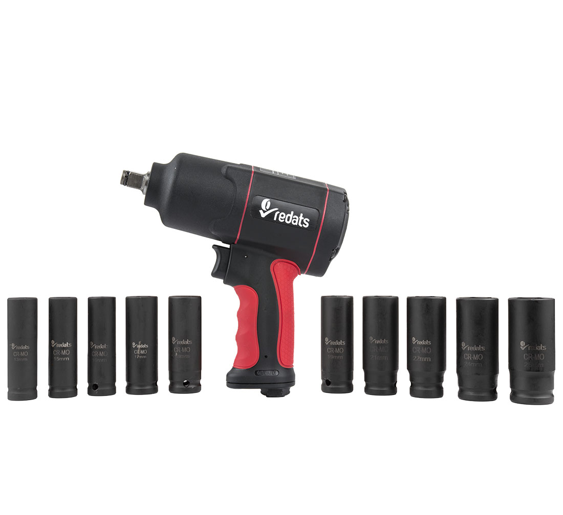Klucz pneumatyczny udarowy 1450Nm REDATS P-120 1/2