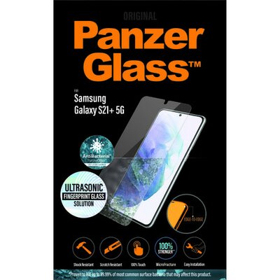PanzerGlass Samsung Galaxy S21+ 5G antybakteryjne czarny do etui Wygodne RATY 7270