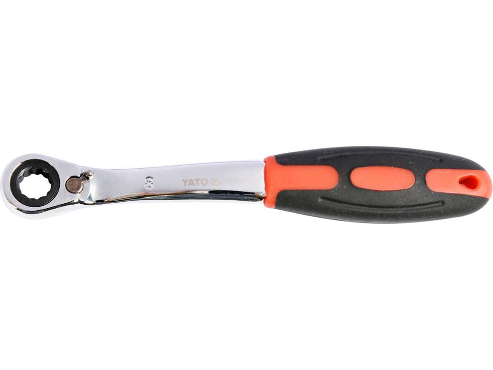 Yato KLUCZ OCZKOWY ODGIĘTY Z GRZECHOTKĄ 8MM YT-02370