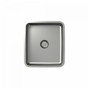 QUADRON Zlewozmywak stalowy stal szczotkowana PATRIC SteelQ KS1U-4036-BS-KB-12SR3-P1A-BS