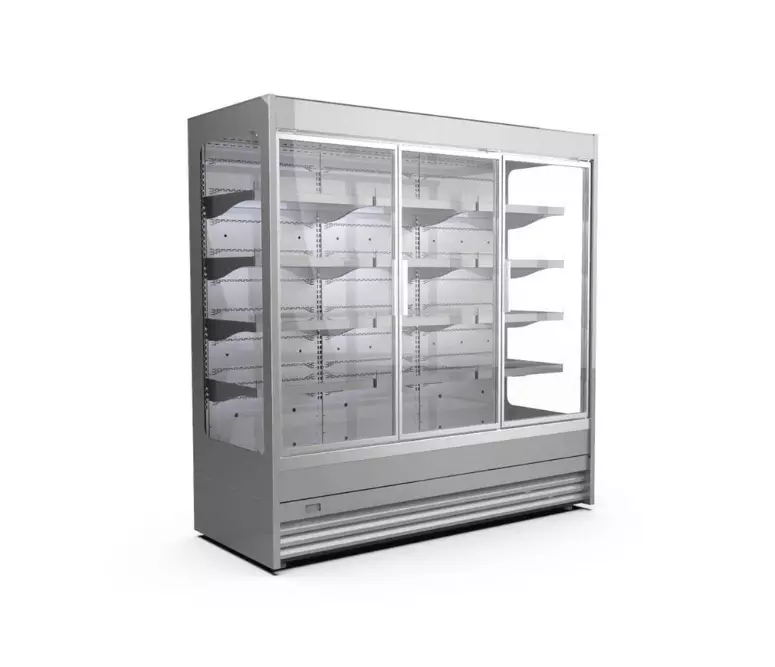Regał chłodniczy VERMELLO z drzwiami 1330 mm
