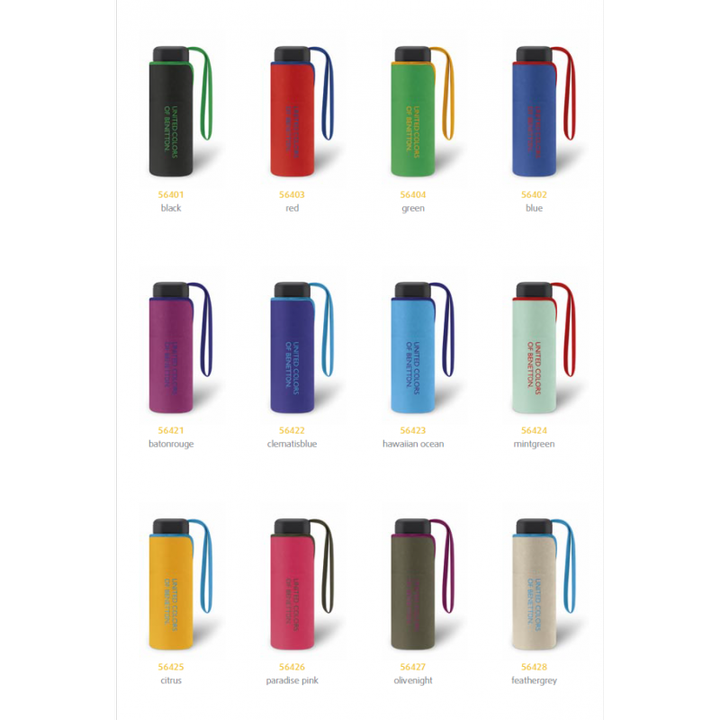 Parasol Parasolka BENETTON Ultra Mini Flat 56400