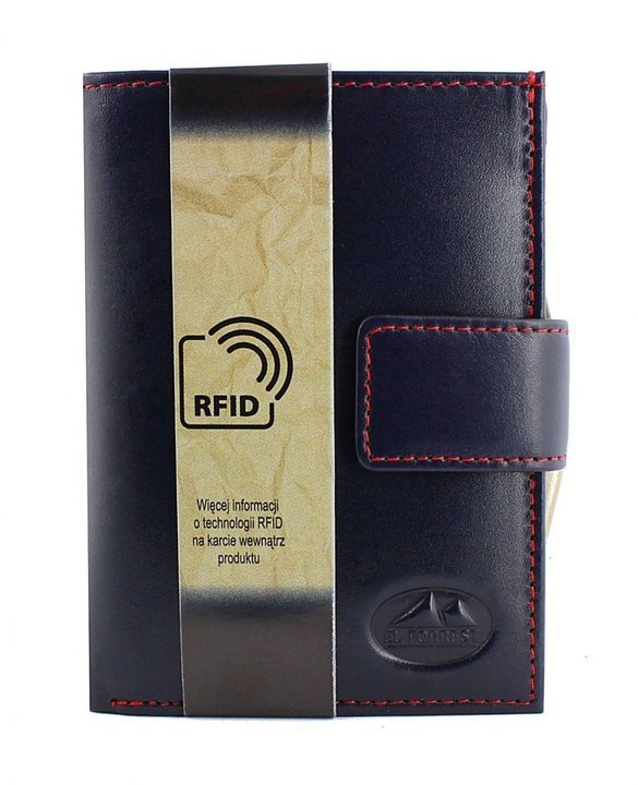 Portfel pionowy damski EL FORREST 872 RFID
