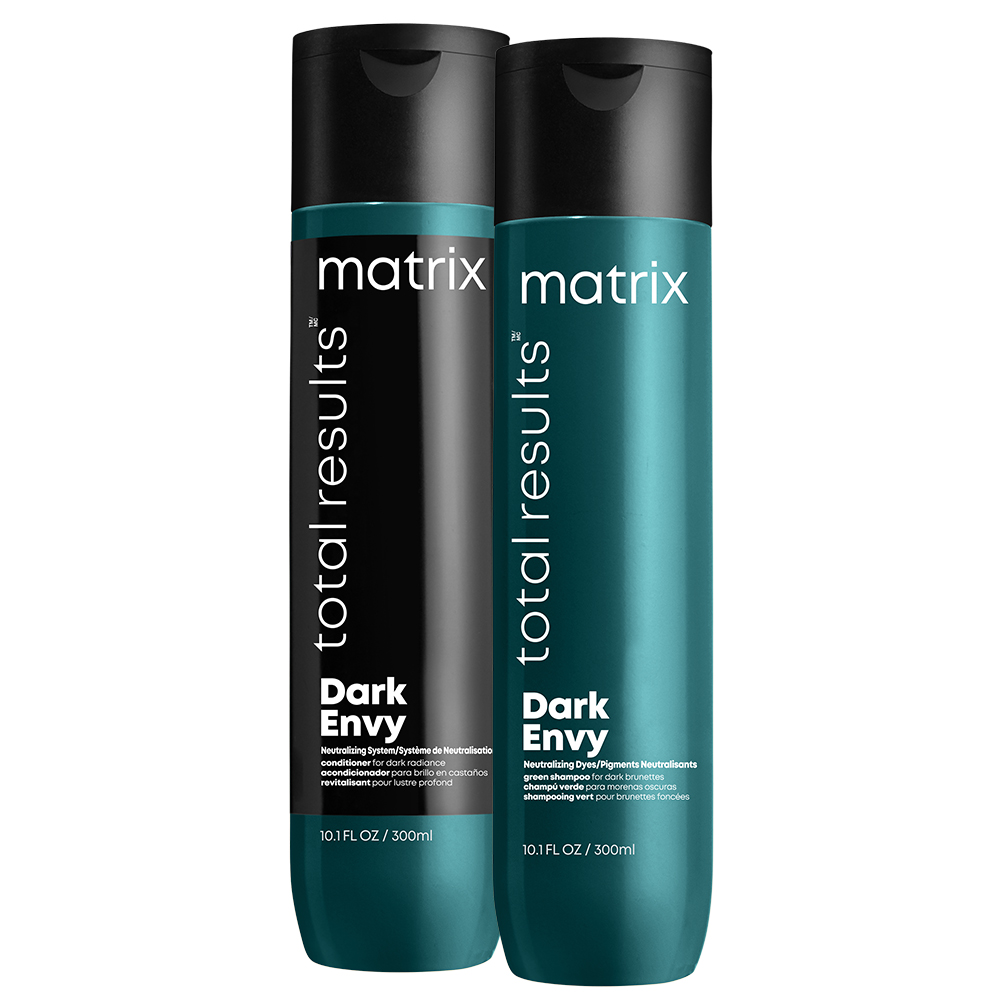 Matrix Dark Envy, zestaw neutralizujący czerwone odcienie: szampon 300ml + odżywka 300ml