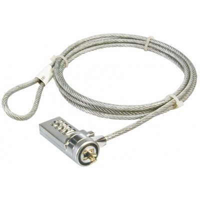 LogiLink Linka zabezpieczająca notebook Logilink na szyfr NBS002