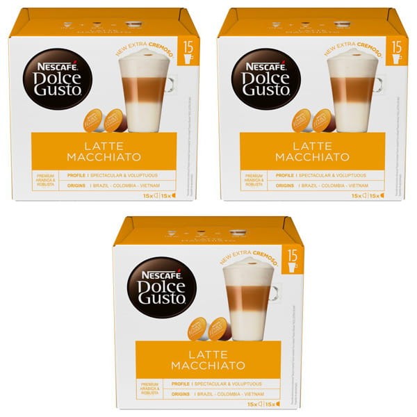 Nescafe DOLCE GUSTO Latte Macchiato 90 kapsułek 7613037498158