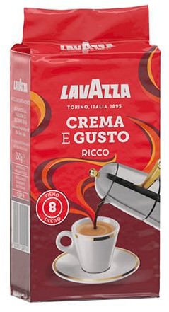 Lavazza Crema e Gusto Ricco kawa mielona 250g