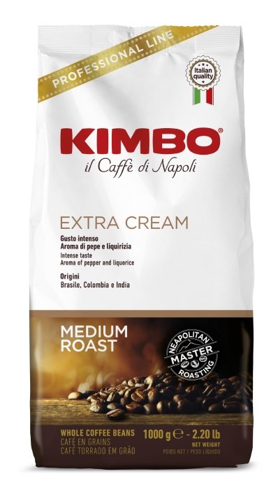 Kimbo EXTRA CREAM 1kg kawa ziarnista