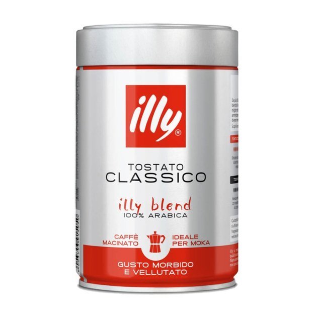 Illy KAWA WŁOSKA Moka (puszka) 250g