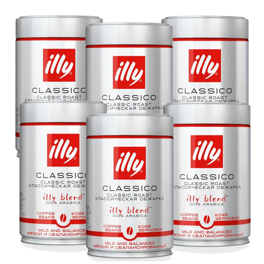 Illy 6x Espresso 250g - kawa ziarnista