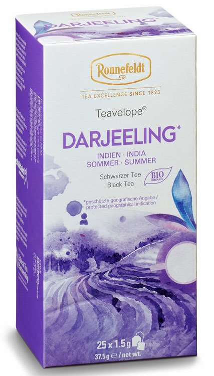 Ronnefeldt Czarna herbata Teavelope Darjeeling 25x1,5g