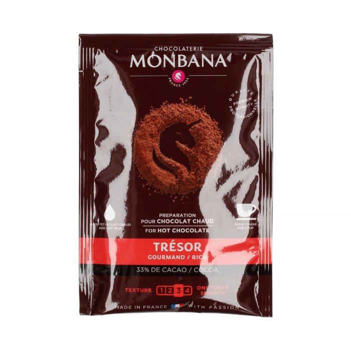 Monbana Czekolada na gorąco Tresor saszetka 25g Czek-mon-tresor