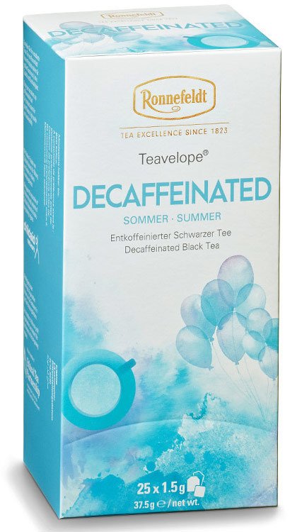 Ronnefeldt Czarna herbata Teavelope Decaffeinated 25x1,5g