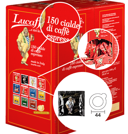 Lucaffe Mr. Exclusive - saszetki ESE 150 sztuk