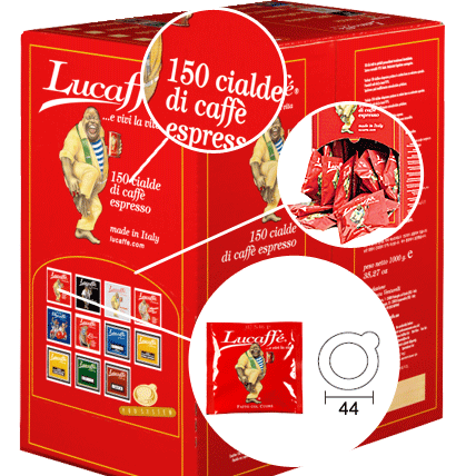 Lucaffe Classic - saszetki ESE 150 sztuk