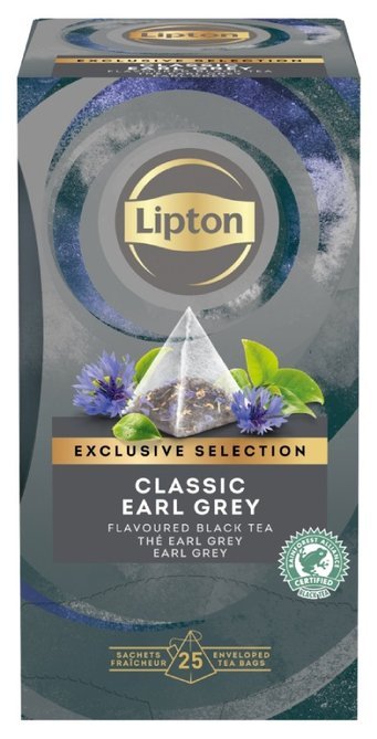 Lipton Czarna herbata Piramida Earl Grey 25 kopert