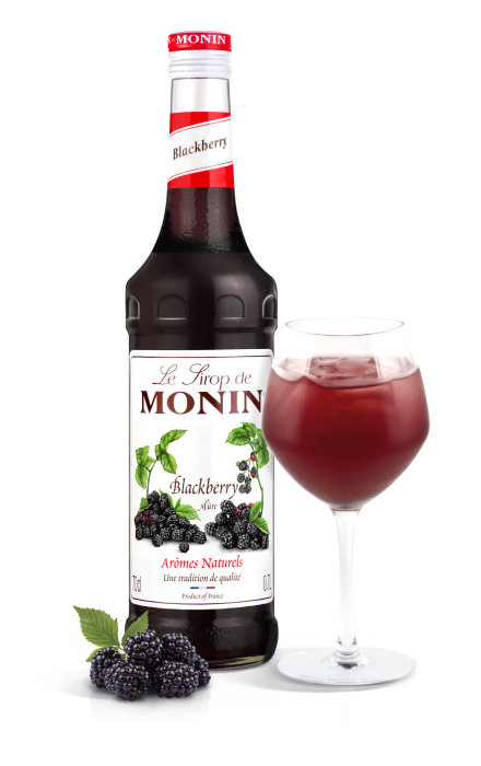 Monin Syrop BLACKBERRY 0,7 L - jeżynowy