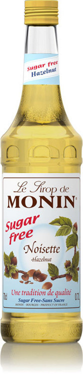 Monin Syrop HAZELNUT SUGAR FREE 0,7 L