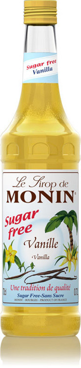 Monin Syrop VANILLA SUGAR FREE 0,7 L