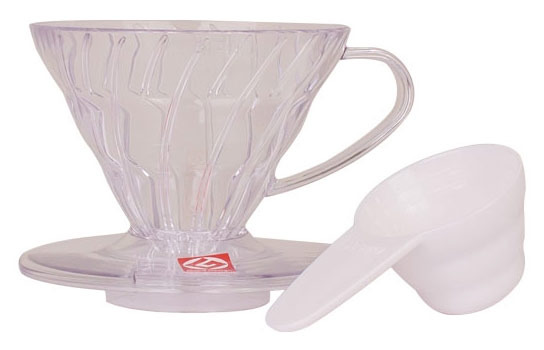 Hario Plastikowy Drip V60-01 - CLEAR