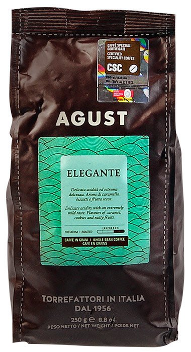 Agust Kawa mielona Agust Elegante 250g 8010293201222