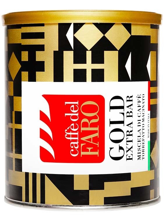 CAFFE DEL FARO Kawa mielona Caffe del Faro Gold Extra Bar 250g 1974-uniw