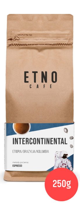 Etno Cafe Kawa ziarnista Inter Continental 250g