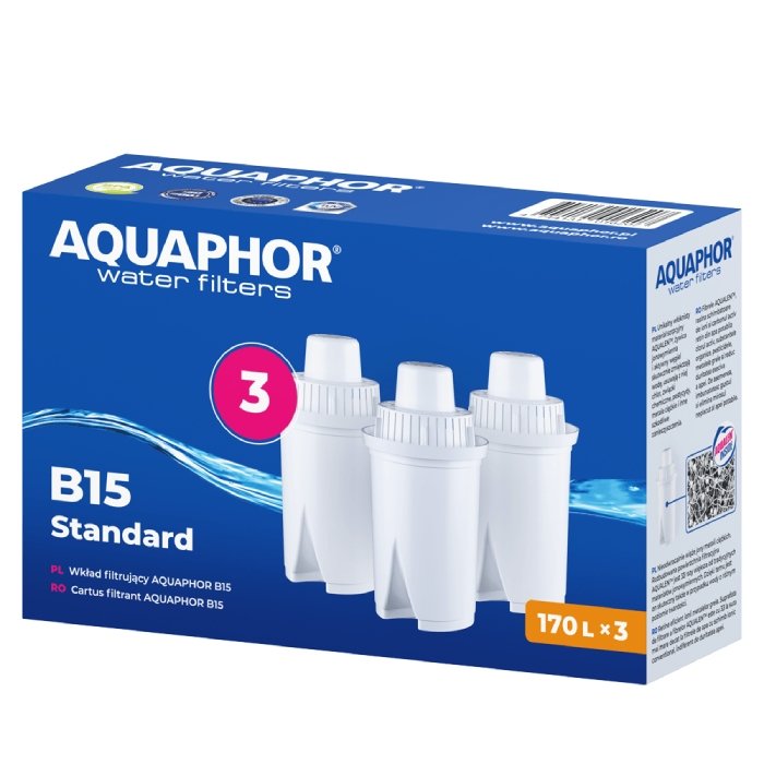 Aquaphor Komplet 3 Wkład / filtrów do wody STANDART