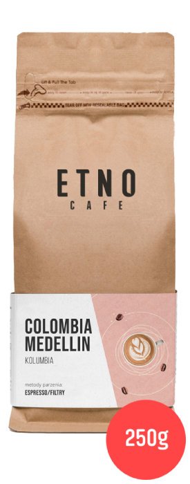 Etno Cafe Kawa ziarnista Columbia medellin 250g 2701-uniw