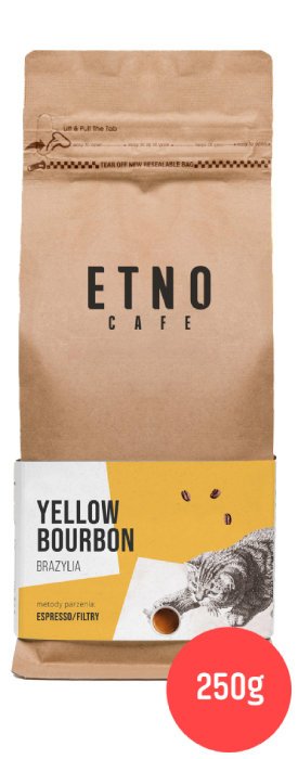 Etno Cafe Kawa ziarnista Brazylia yellow bourbon 250g 2703-uniw