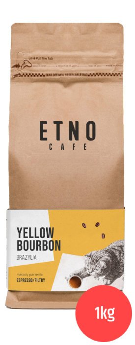 Etno Cafe Kawa ziarnista Brazylia yellow bourbon 1kg 2702-uniw