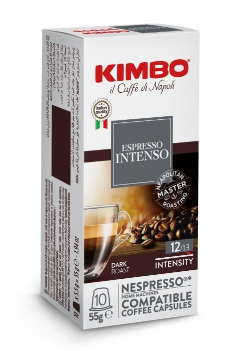 KIMBO Kapsułki do Nespresso zamienniki Kimbo 12 Intenso opakowanie 10 kapsułek 3250-uniw