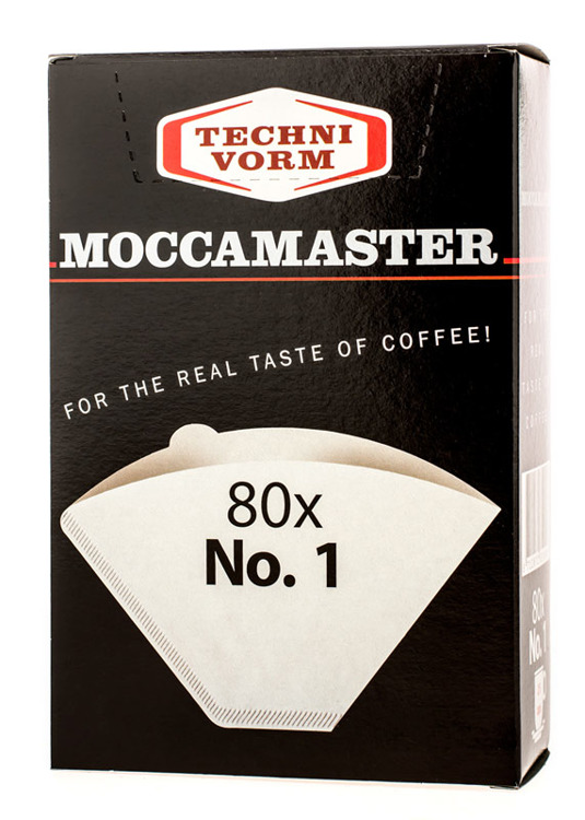 Moccamaster Filtry papierowe nr 1 3401-uniw