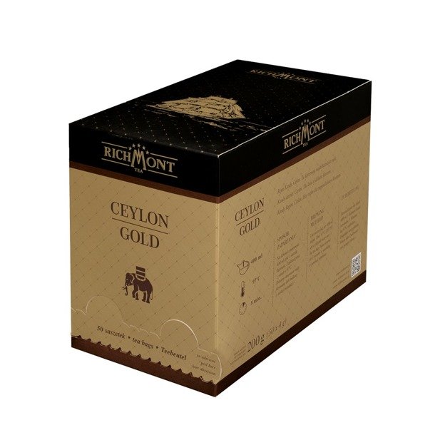 RICHMONT Czarna herbata Richmont Ceylon Gold 50x4g 3873-uniw