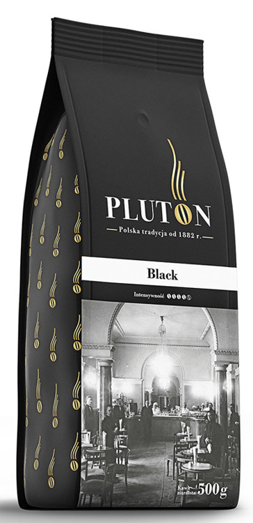 PLUTON Kawa ziarnista Pluton Black 500g 3972-uniw