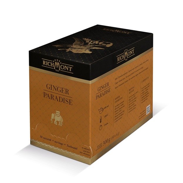 RICHMONT Ziołowa herbata Richmont Ginger Paradise 50x6g 3894-uniw