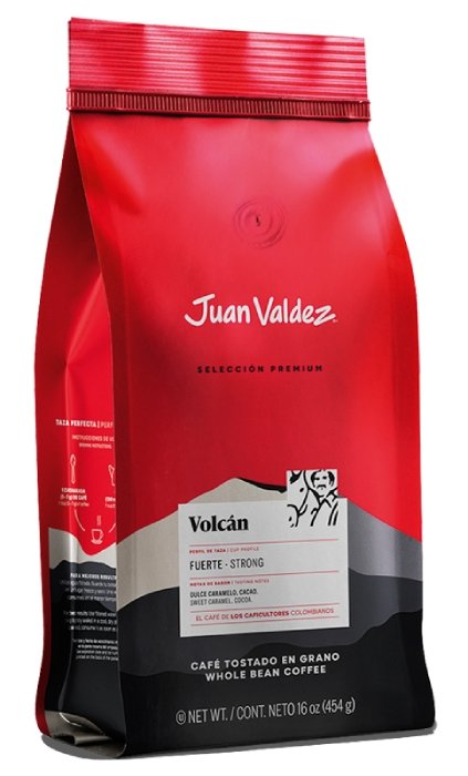 JUAN VALDEZ CAFE Kawa ziarnista Juan Valdez Premium Volcan 500g 4098-uniw